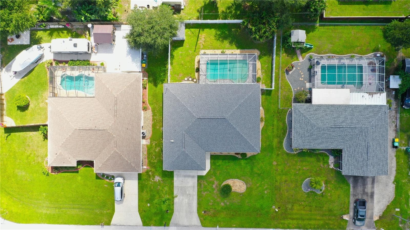 Aerial overhead & Neighboring homes - 1009 LABELLE TER NW, PORT CHARLOTTE