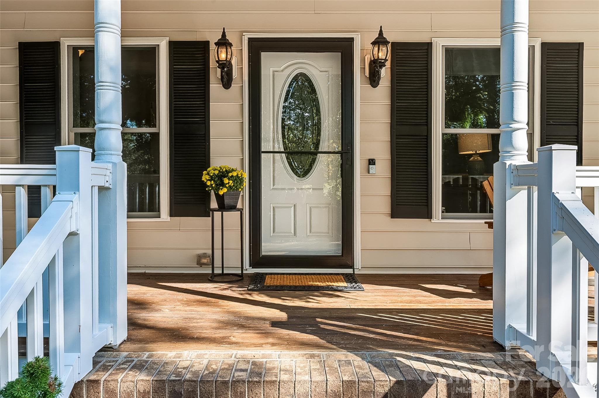 Front door - 2122 N Rugby Road, Hendersonville