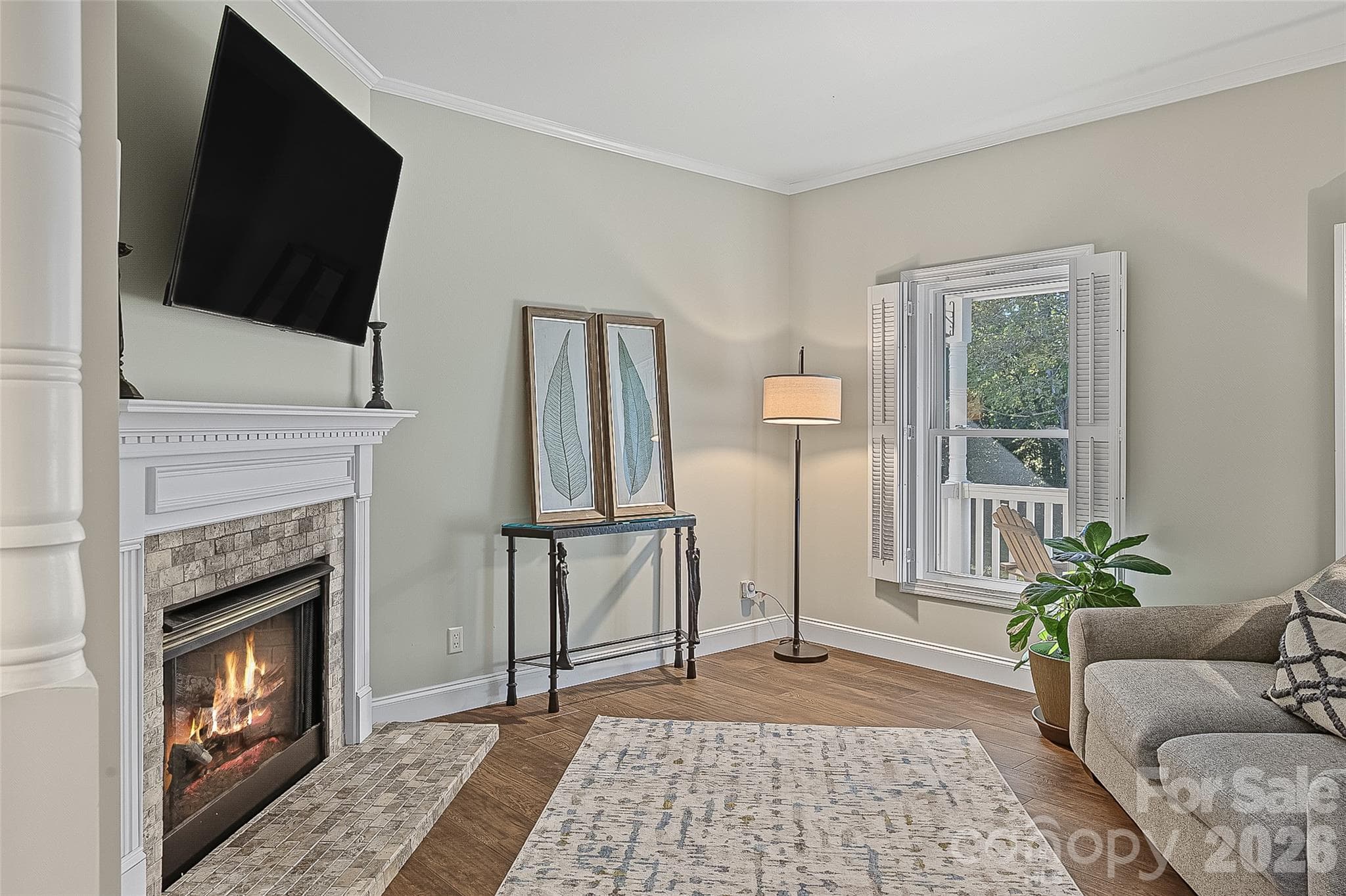 Living room - 2122 N Rugby Road, Hendersonville
