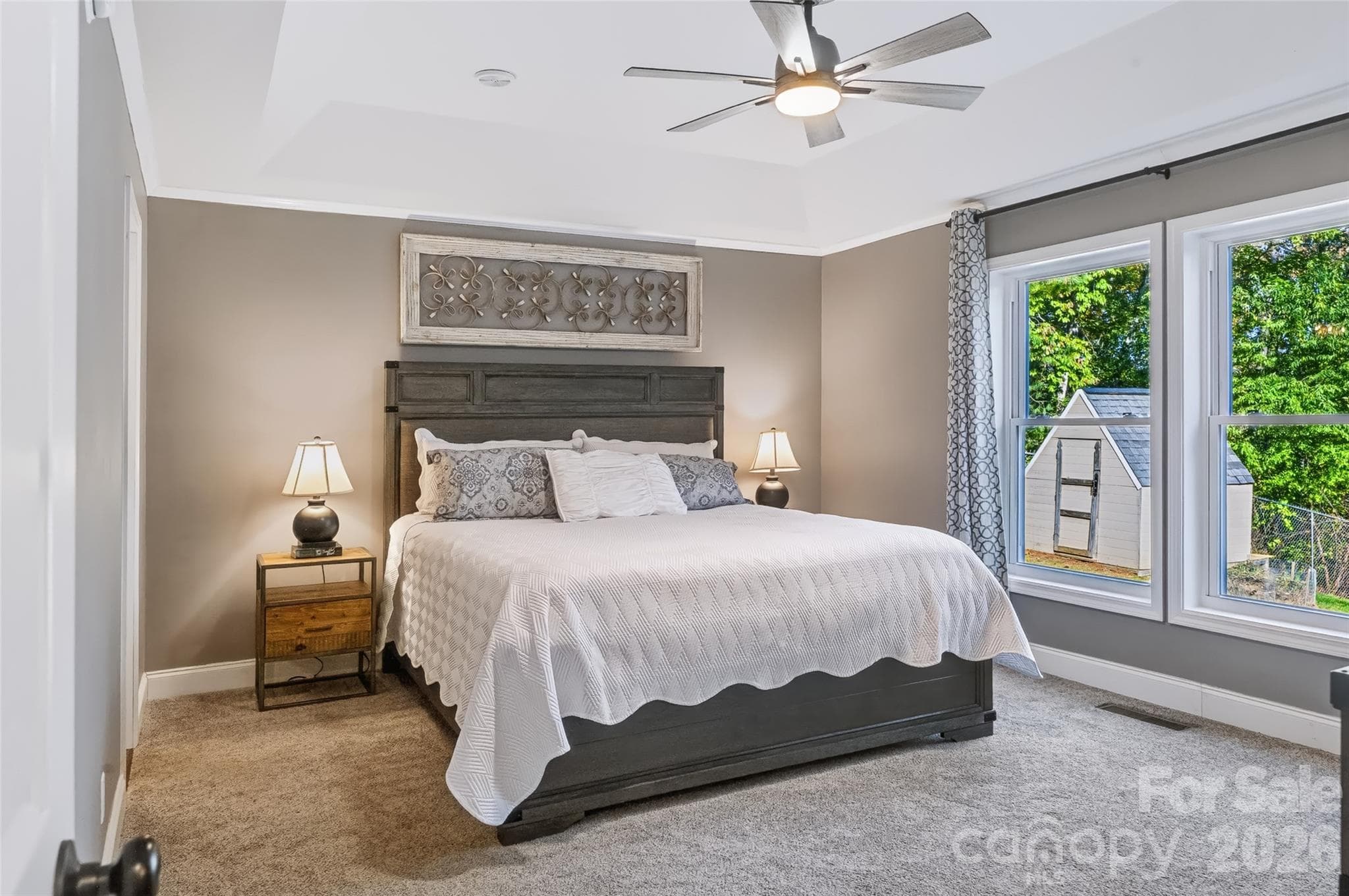 Primary bedroom - 2122 N Rugby Road, Hendersonville