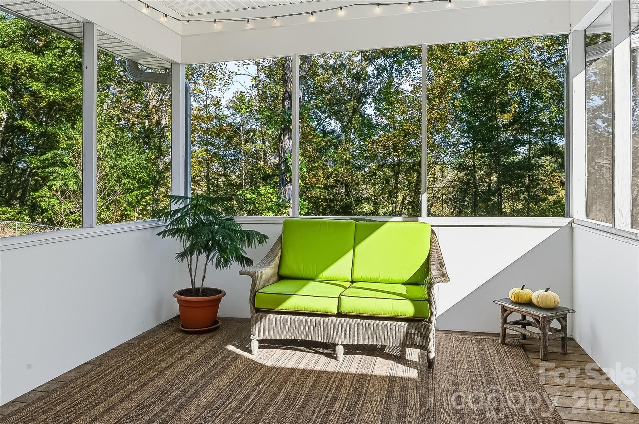Sun porch - 2122 N Rugby Road, Hendersonville