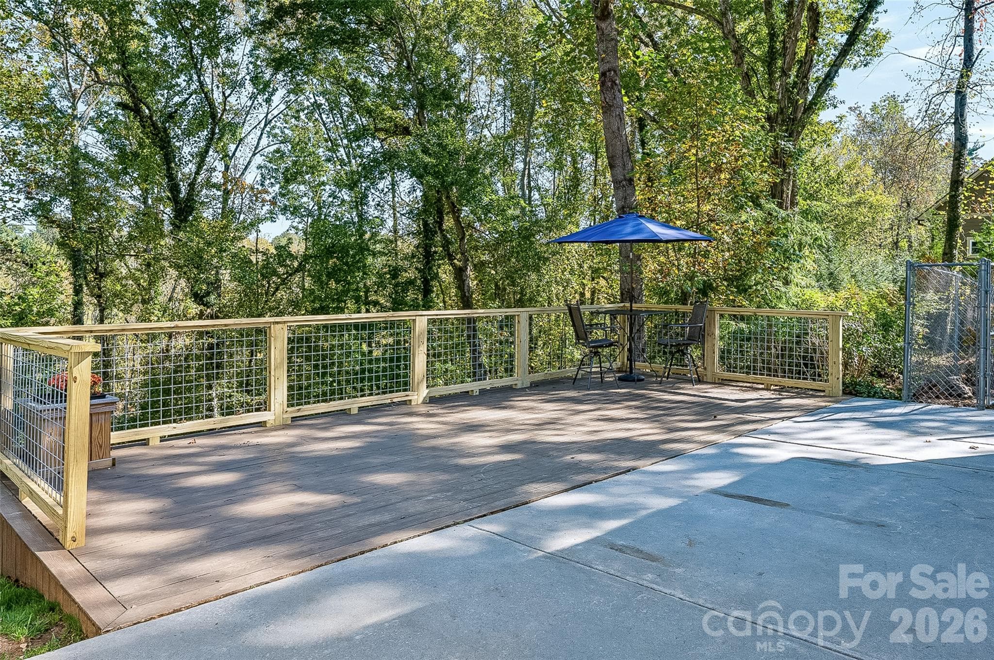 Patio area - 2122 N Rugby Road, Hendersonville