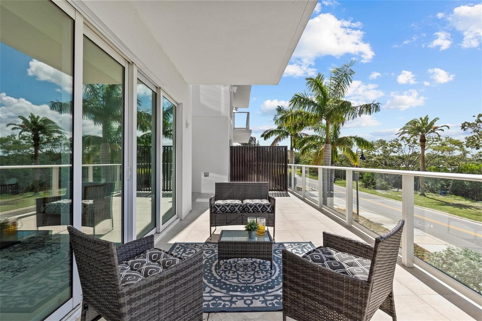 balcony - 1020 SUNSET POINT RD #112, CLEARWATER