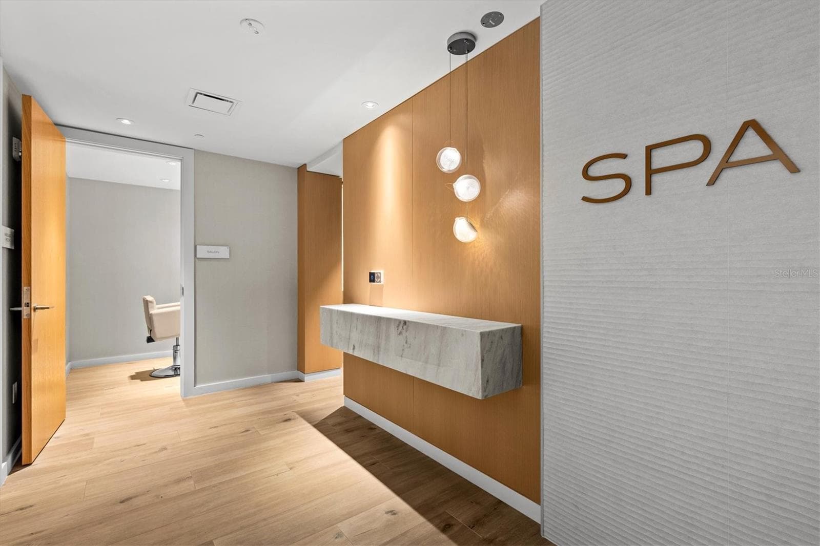spa entrance - 1020 SUNSET POINT RD #112, CLEARWATER
