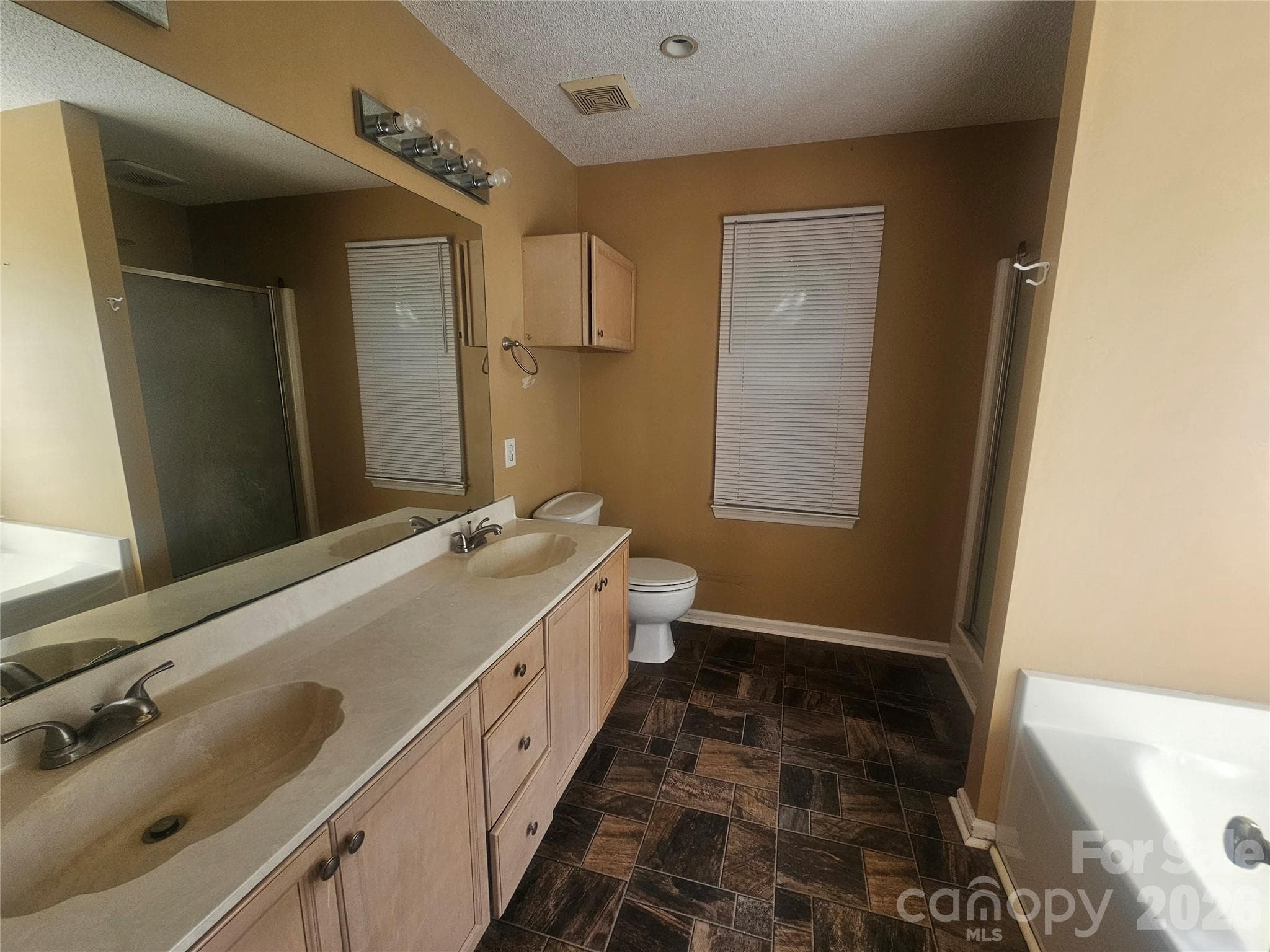 Primary Bath with double sinks - 7313 Veranda Drive, Waxhaw