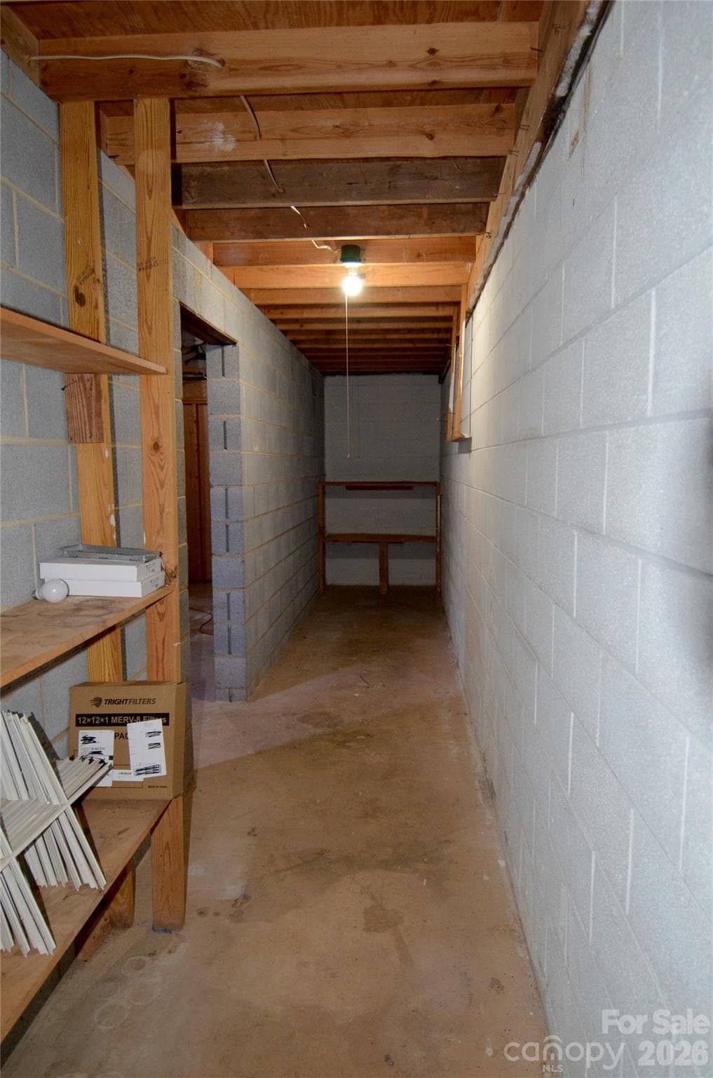 unfinished basement - 150 Eplee Loop, Marion