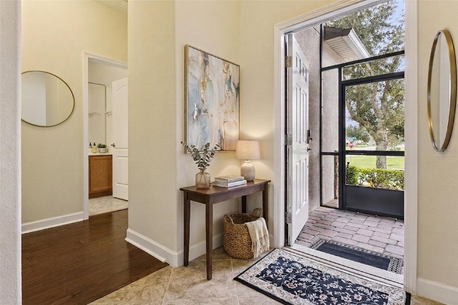 Virtually staged foyer - 2892 SANDY CAY ST, CLERMONT