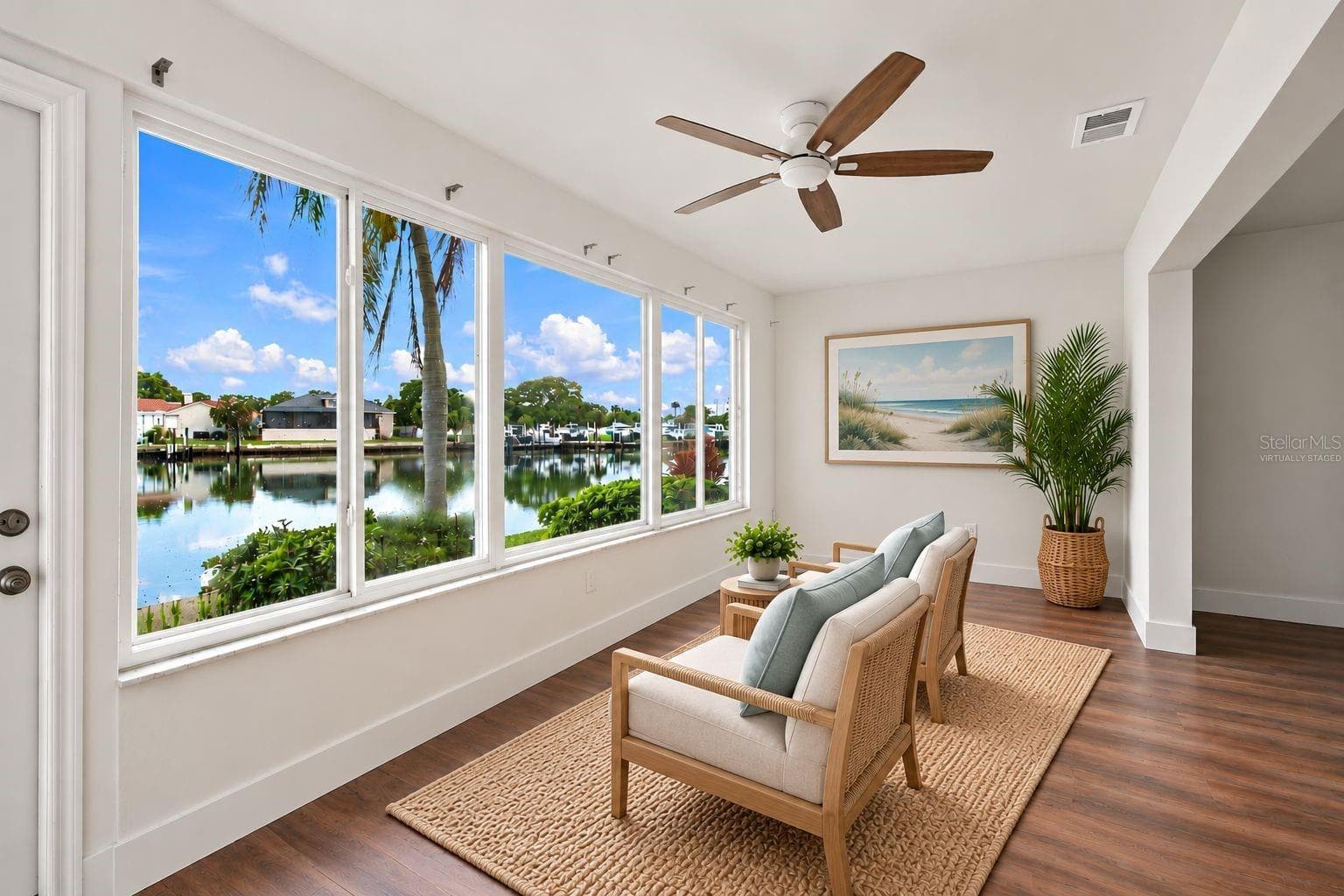 Virtually Staged Florida Room - 5955 30TH AVE S #111, GULFPORT