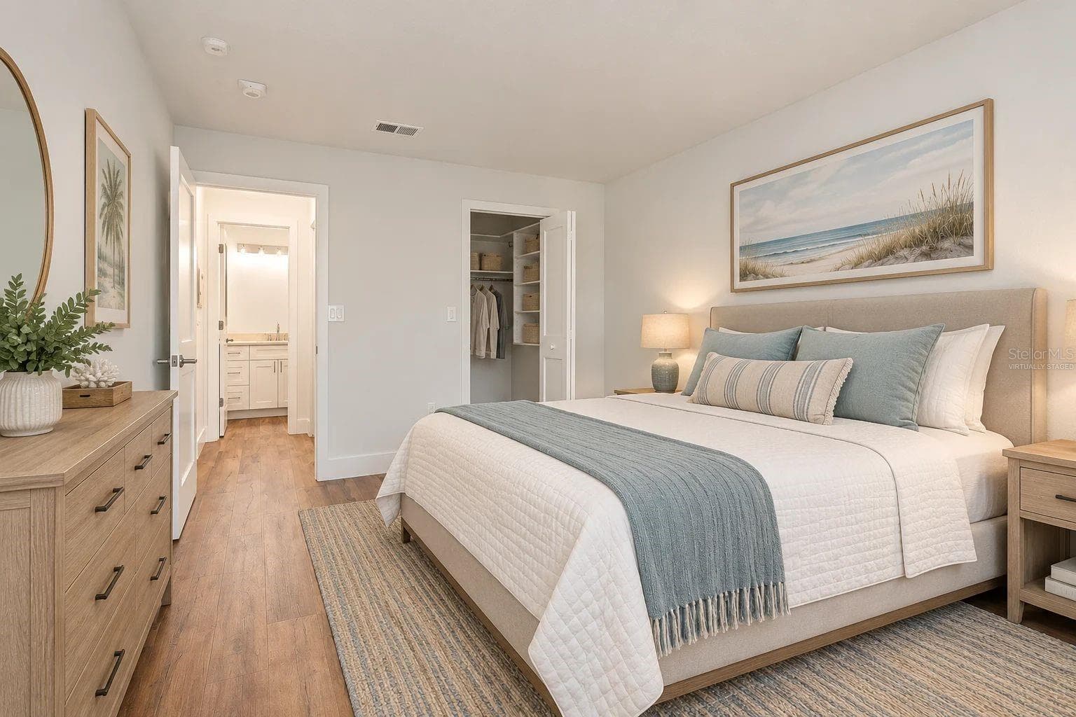 Virtually Staged Bedroom - 5955 30TH AVE S #111, GULFPORT