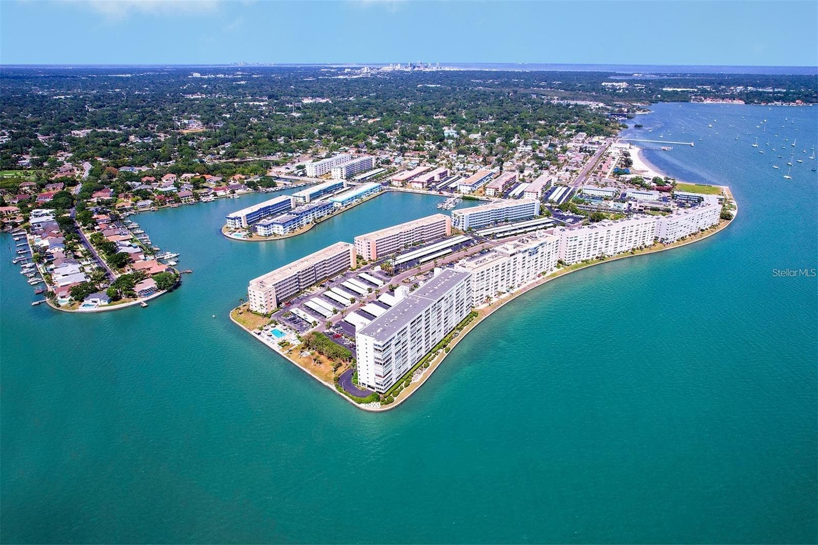 Town Shores Aerial - 5955 30TH AVE S #111, GULFPORT