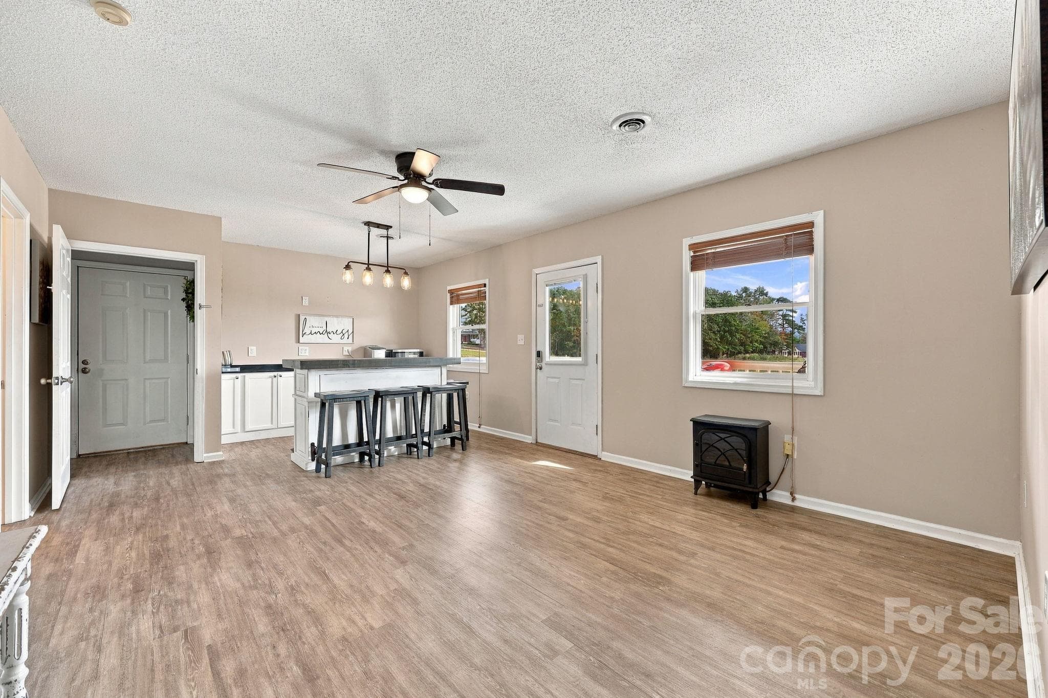 Lower level living area - 441 Country Drive, Mars Hill