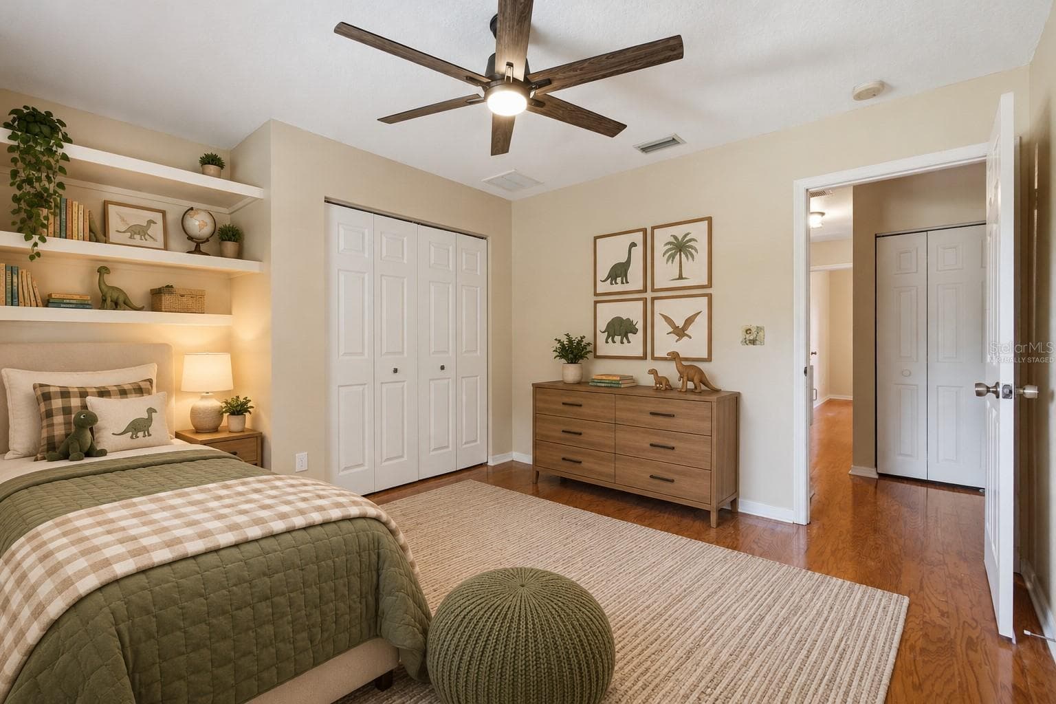 Bed Virtually Staged - 4369 14TH WAY NE, ST PETERSBURG