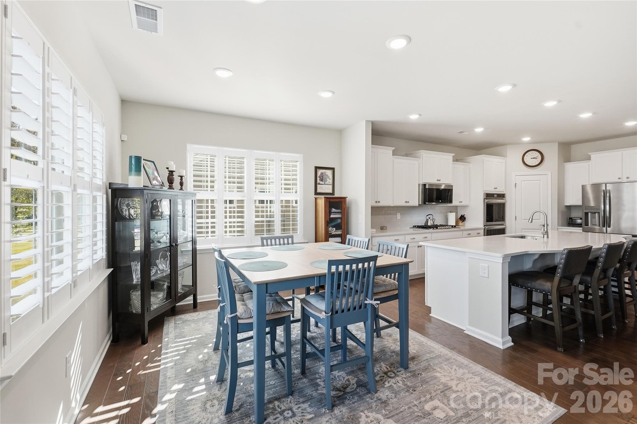 Breakfast area off the gourmet kitchen - 3162 Windhaven Lane, Tega Cay