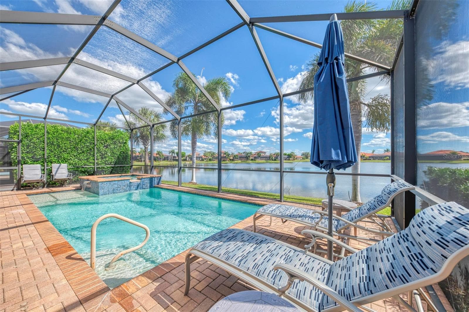 Lanai/Pool - 23810 WAVERLY CIR, VENICE