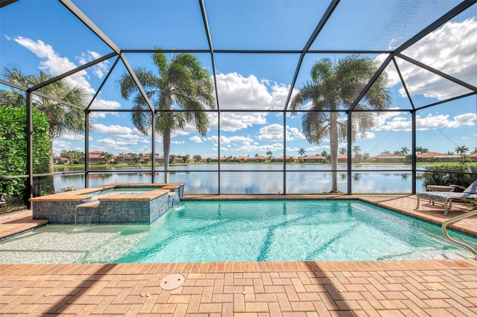Lanai/Pool - 23810 WAVERLY CIR, VENICE