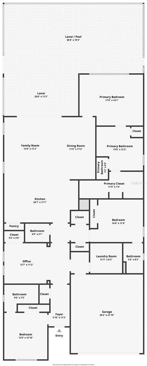 Floorplan - 23810 WAVERLY CIR, VENICE