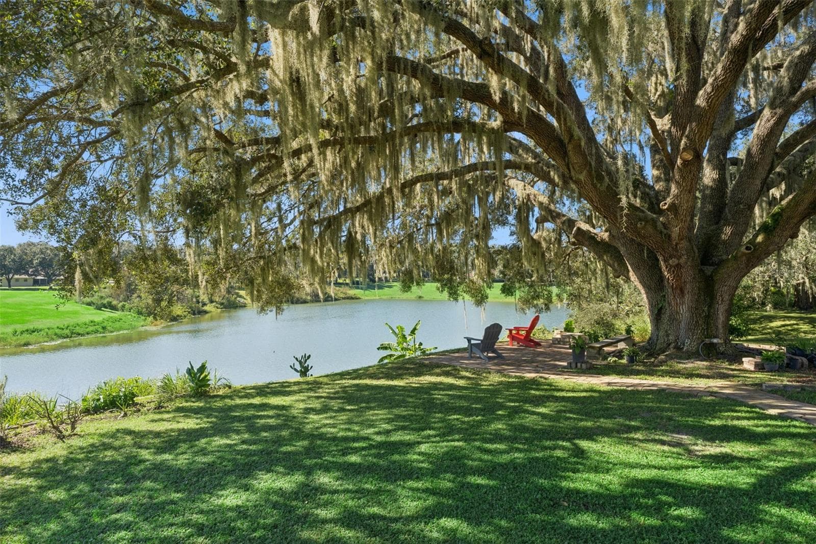 Enjoy serene mornings with coffee in hand under your oak tree - 36819 WOLF CT, EUSTIS