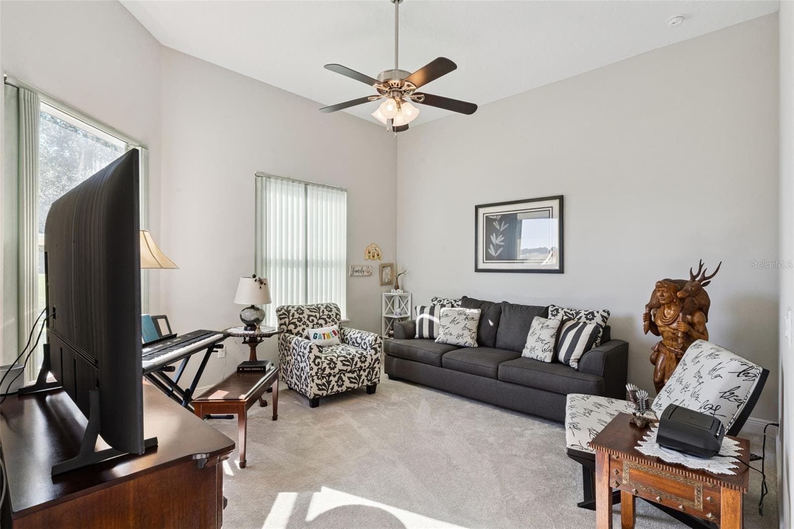 4th bedroom/in law suite with en suite bath is located on the back of the house with water view - 36819 WOLF CT, EUSTIS