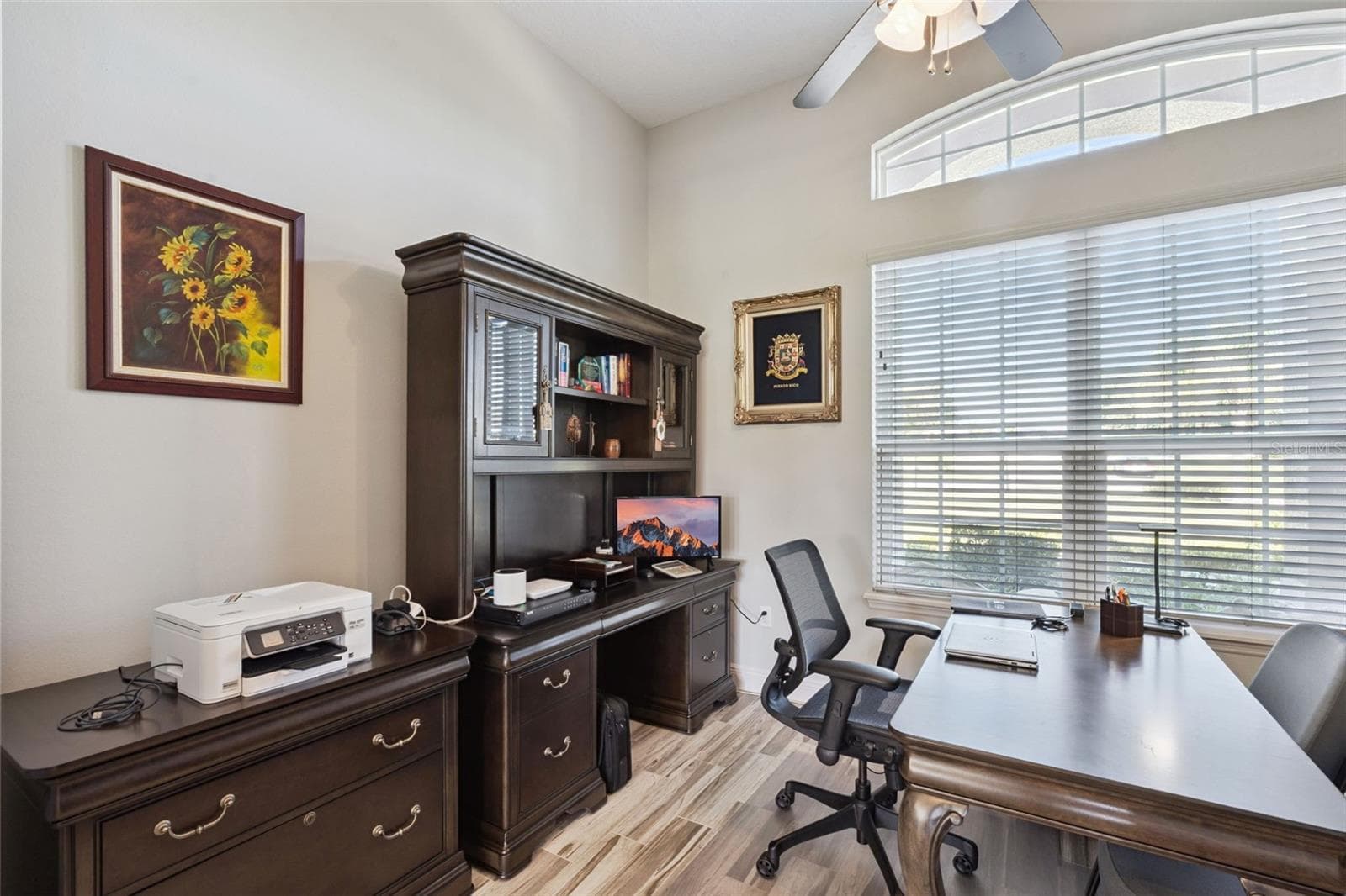 13'X10' office with french doors for privacy - 36819 WOLF CT, EUSTIS