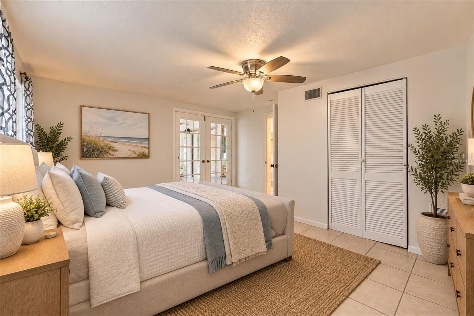 Virtually Staged Bedroom 2 (with ensuite) - 6457 OTIS RD, NORTH PORT