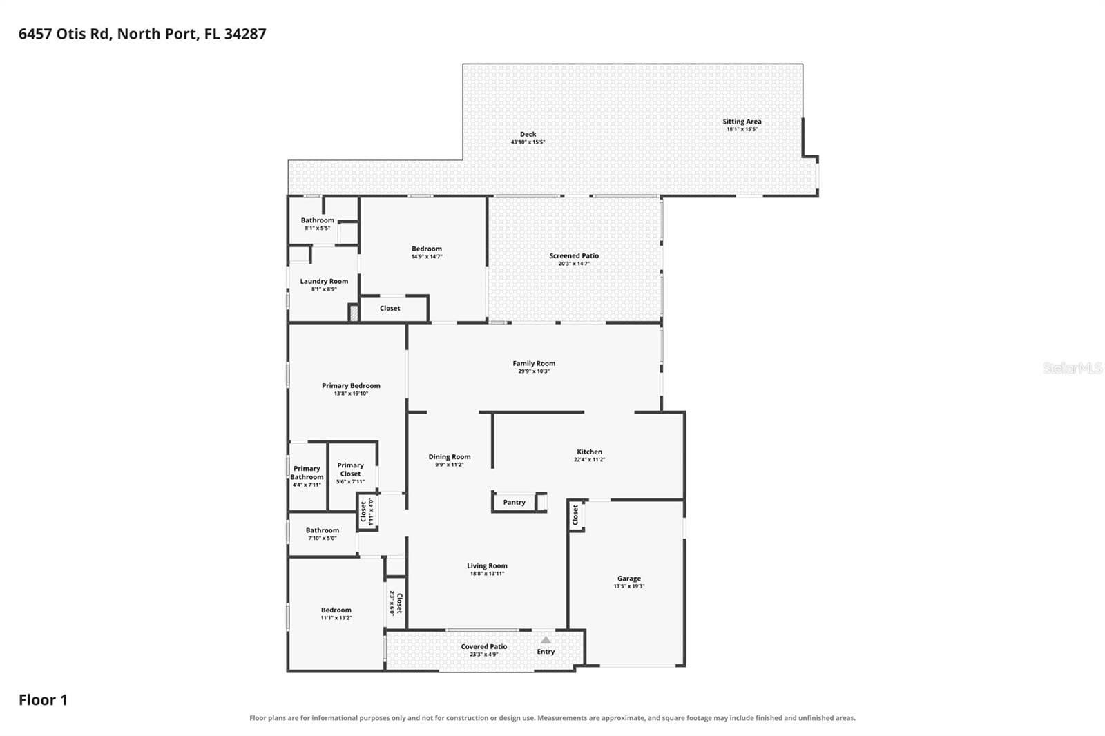 Single Family Residence at 6457 OTIS RD, NORTH PORT, photo 51 of 51