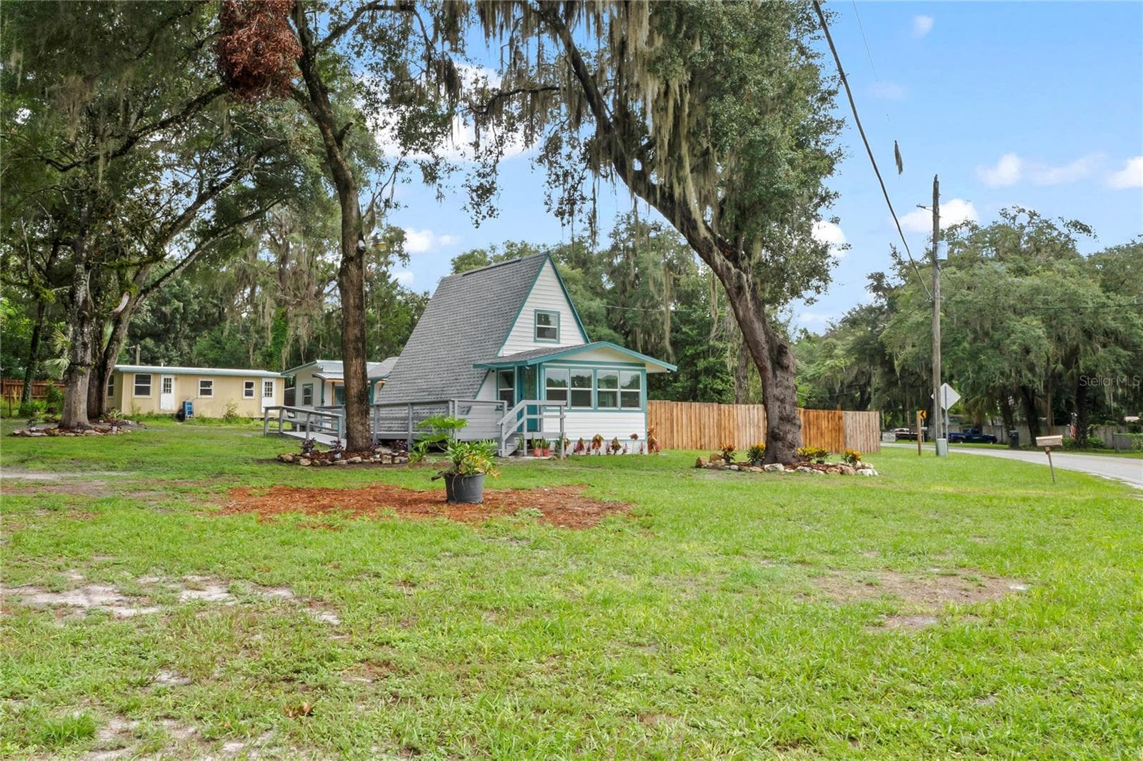 FRONT YARD - 10615 E GOBBLER DR, FLORAL CITY