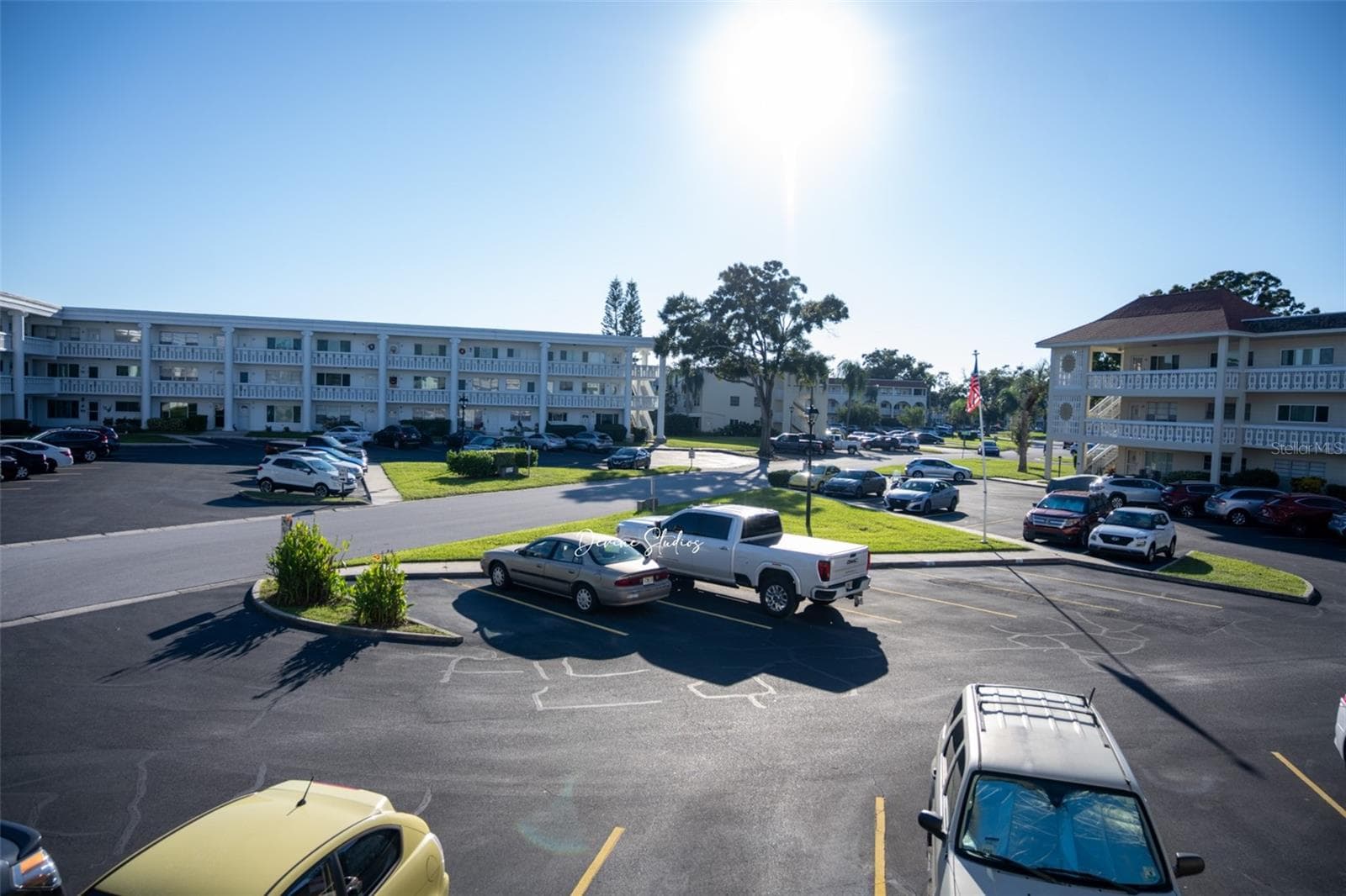 front View, Designated Parking and Visitor. - 2452 BRAZILIA DR #44, CLEARWATER