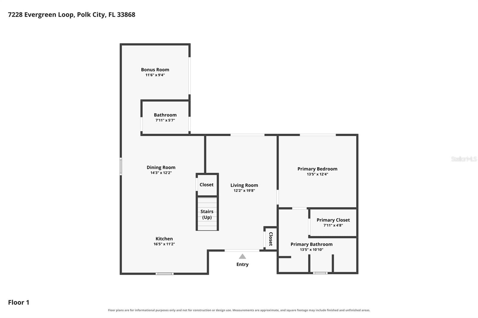 1st floor - 7228 EVERGREEN LOOP, POLK CITY