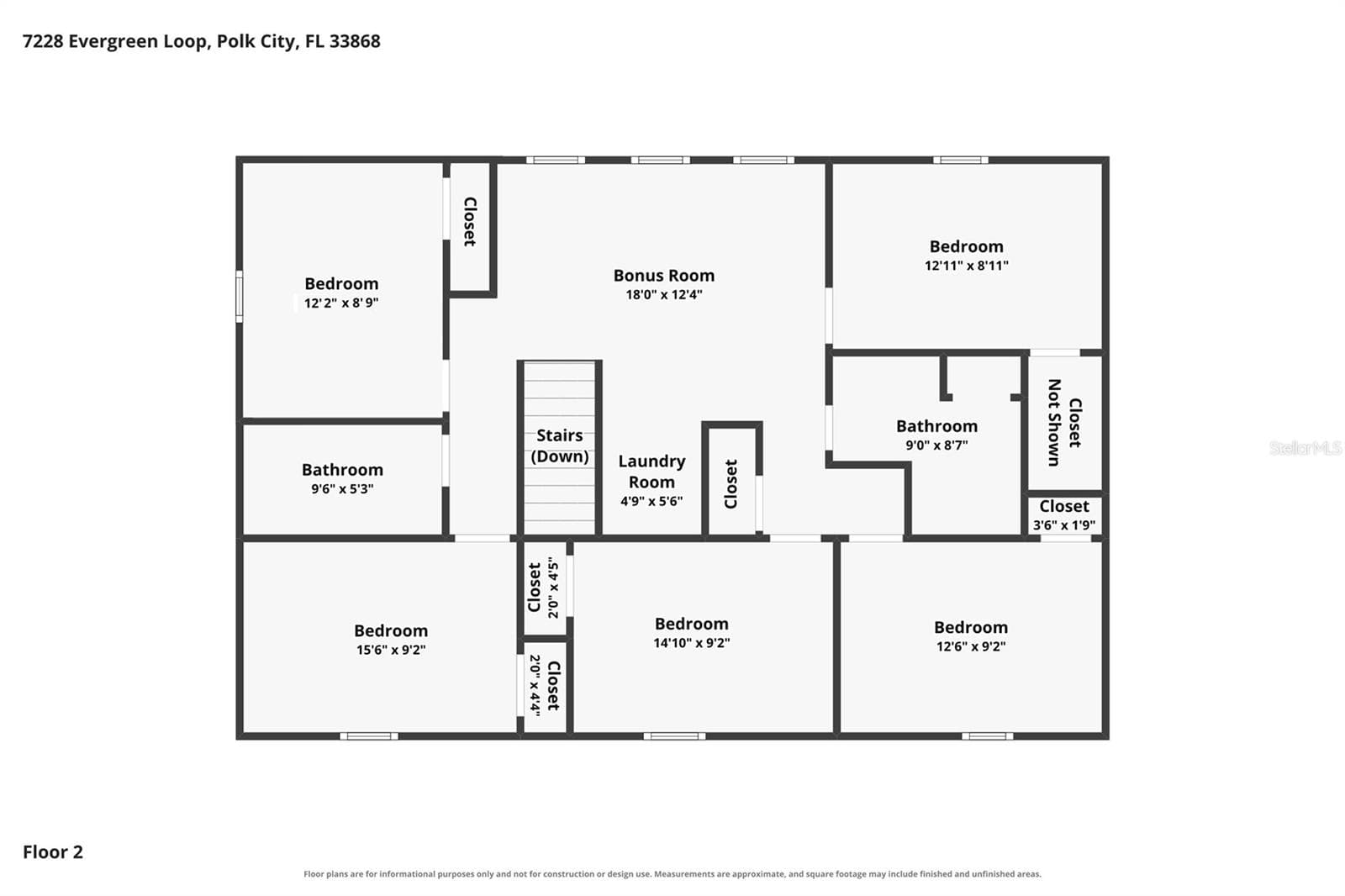 2nd floor - 7228 EVERGREEN LOOP, POLK CITY