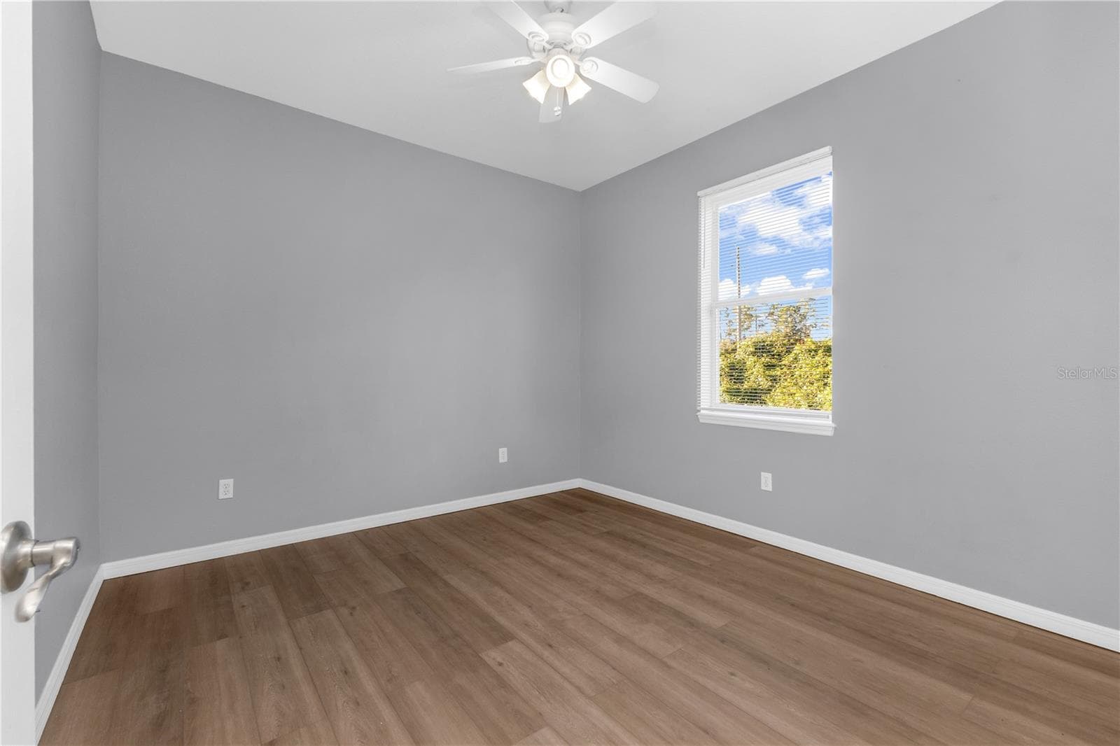 Guest bedroom 2 with NEW luxury vinyl flooring - 2739 ATWATER DR, NORTH PORT