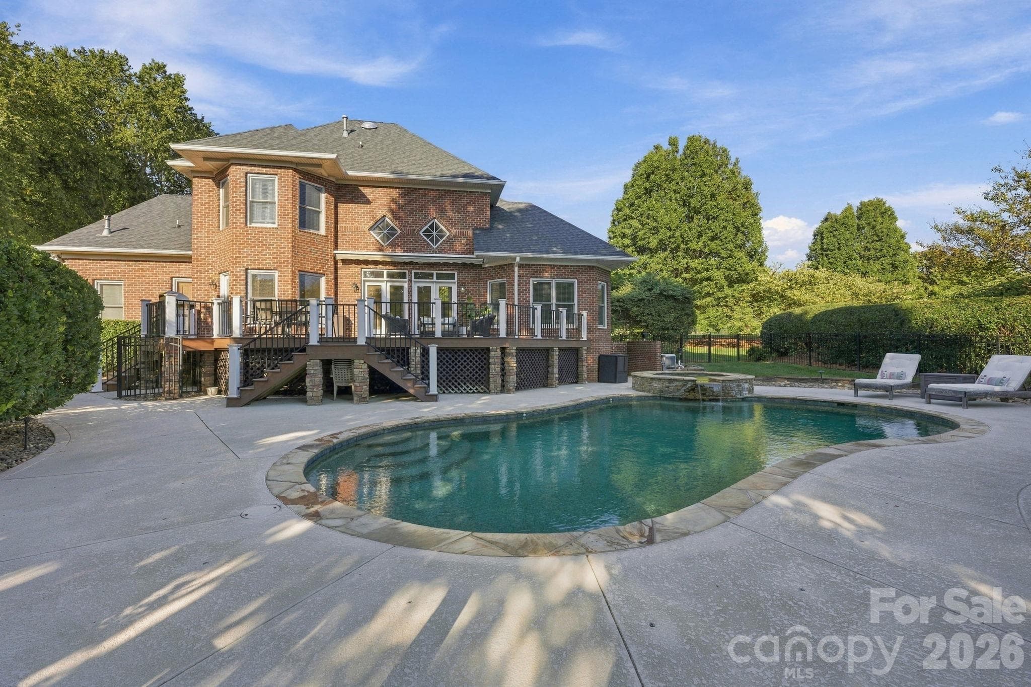 Spacious Pool Deck - 105 Kings Crest Drive, Mooresville
