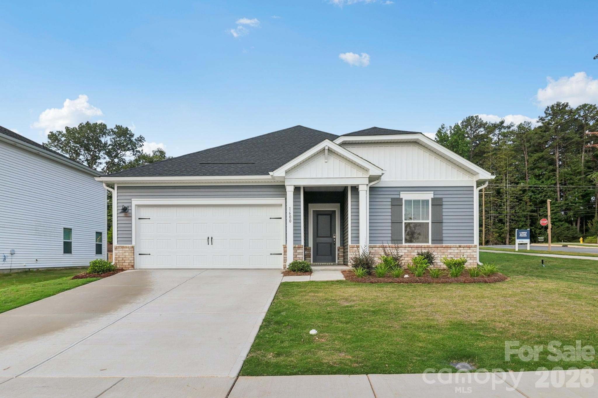 Photo is not of the actual home, but is an inspirational photo of builder’s model home and may depict options, furnishings, and/or decorator features that are not included - 2302 Snapdragon Court, Stanley
