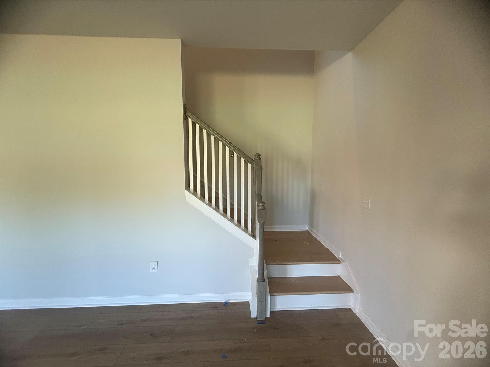Stairs to 2nd floor start in family room - 1305 Bansal Drive, Charlotte