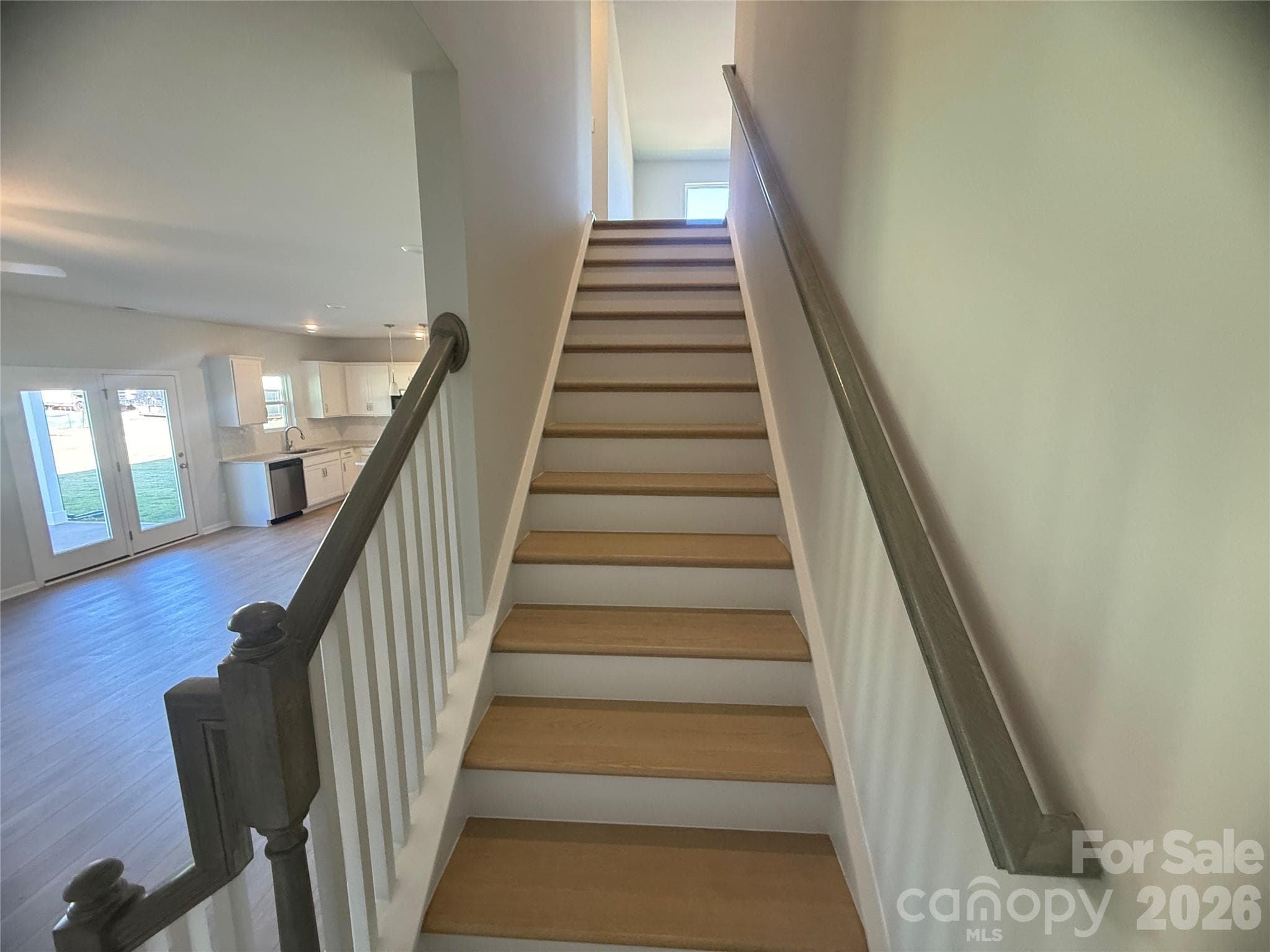 Oak Tread Stairs - 1305 Bansal Drive, Charlotte
