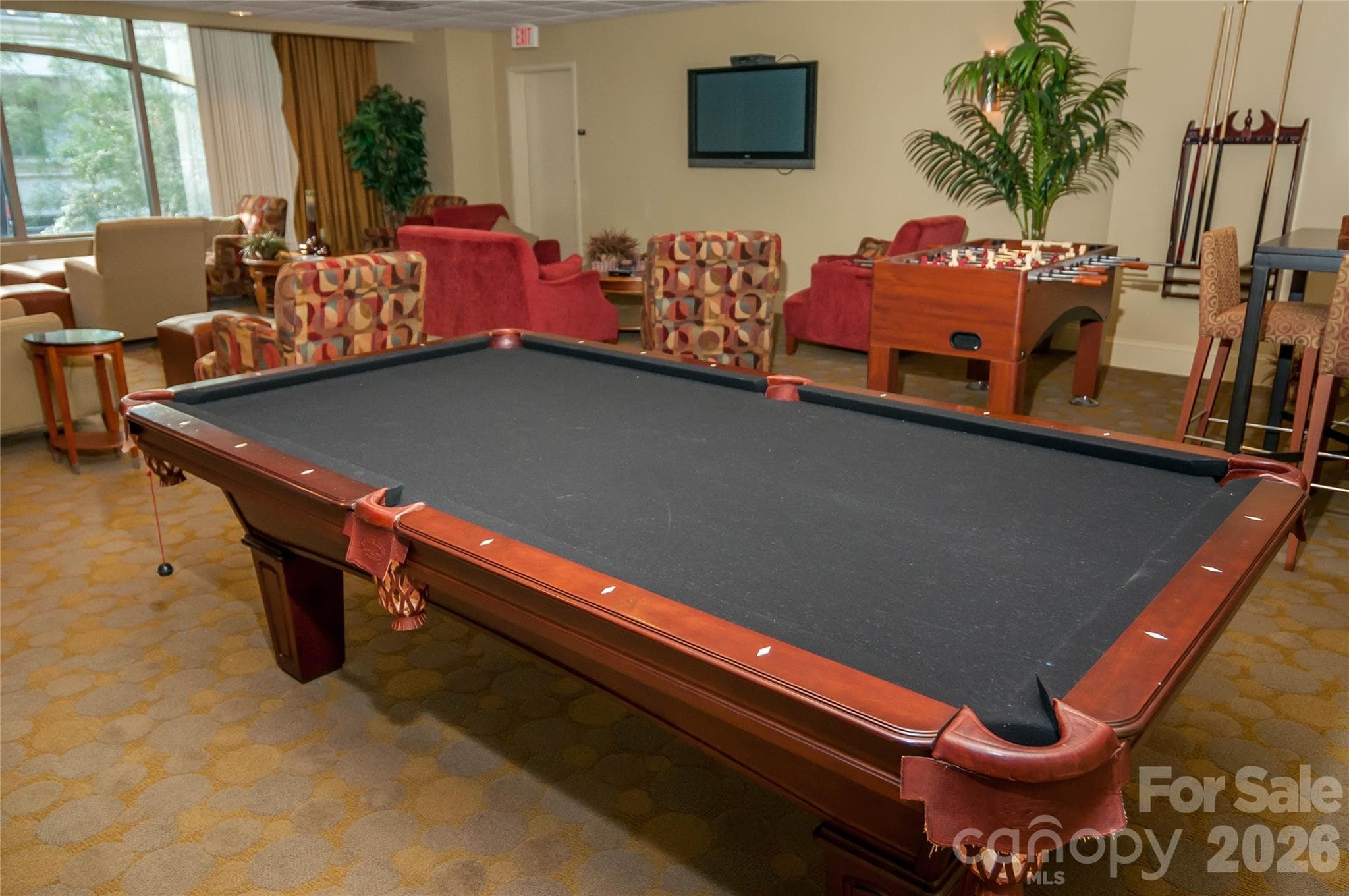 recreation room - 4620 Piedmont Row Drive, Charlotte