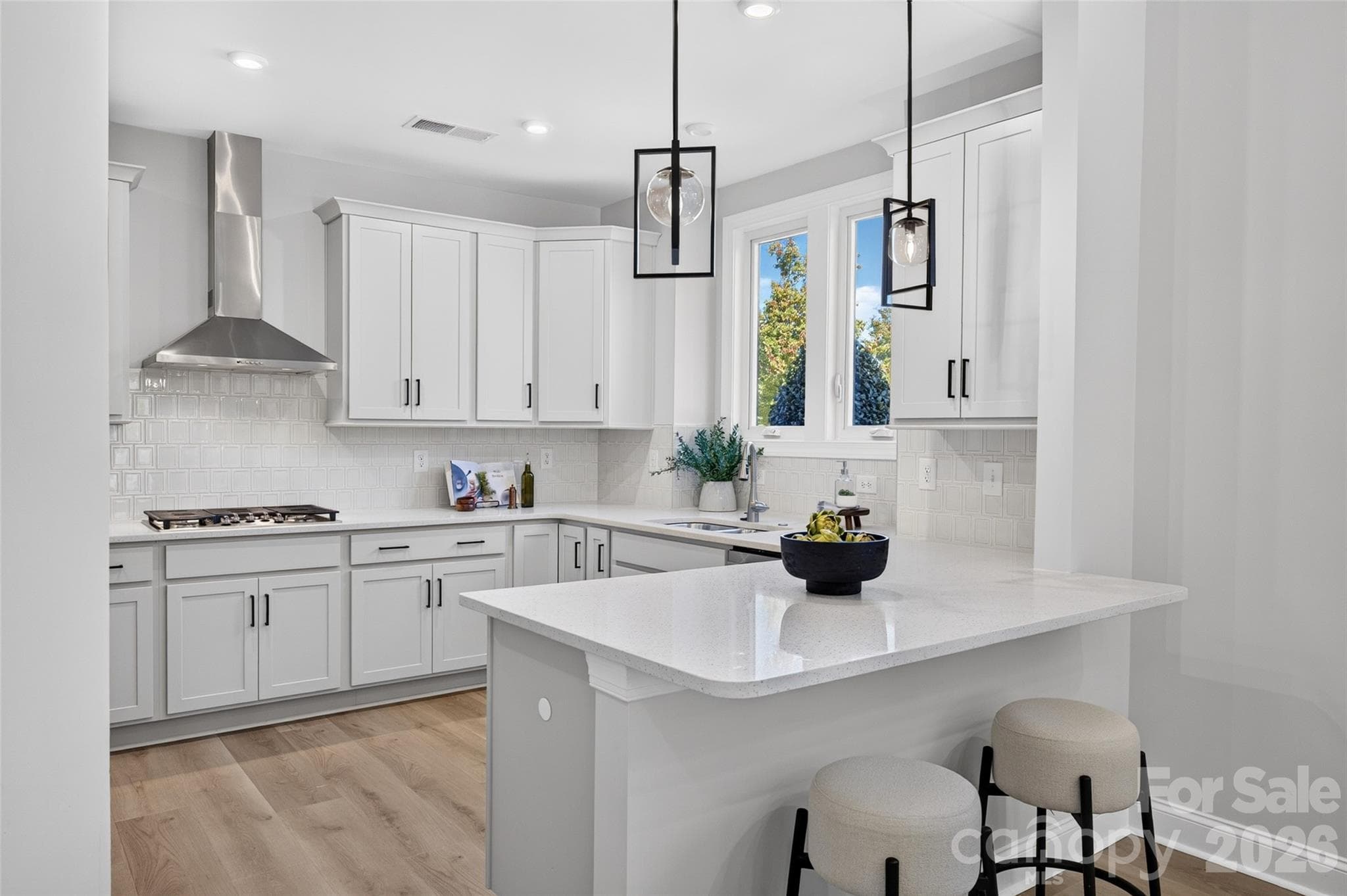 Eat at kitchen counter - 8905 Silver Springs Court, Charlotte