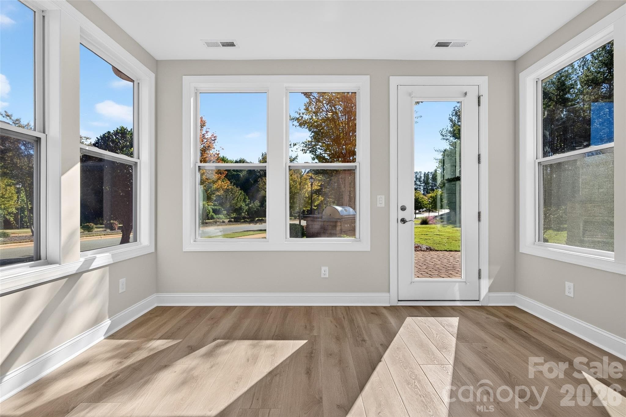 Extended Sunroom on rear of home - 8905 Silver Springs Court, Charlotte