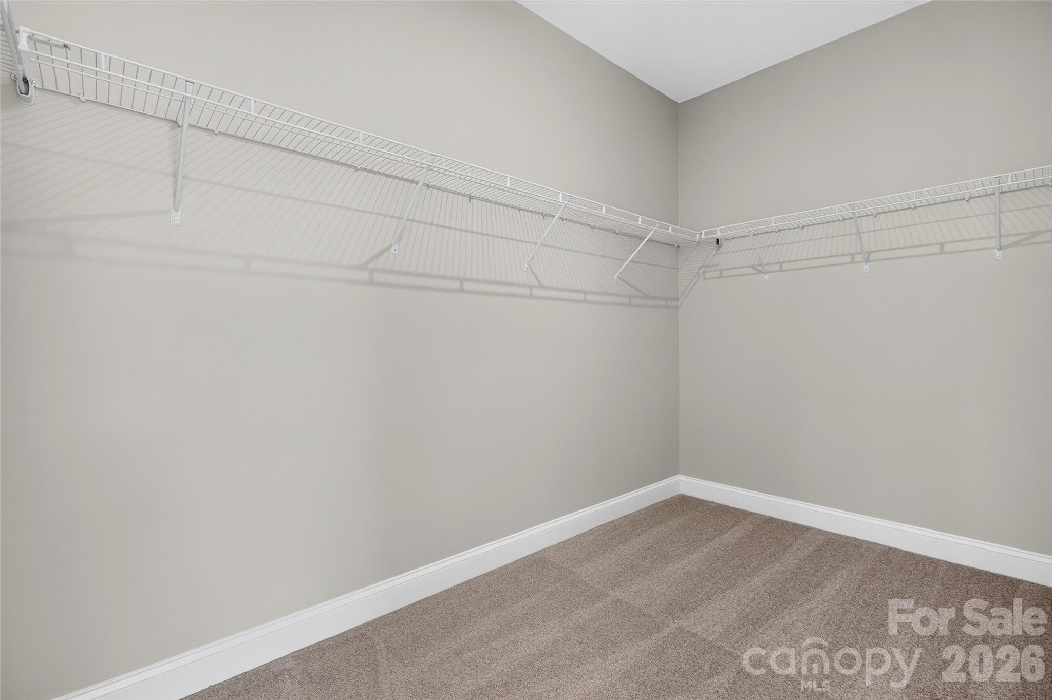 Primary closet - 8905 Silver Springs Court, Charlotte