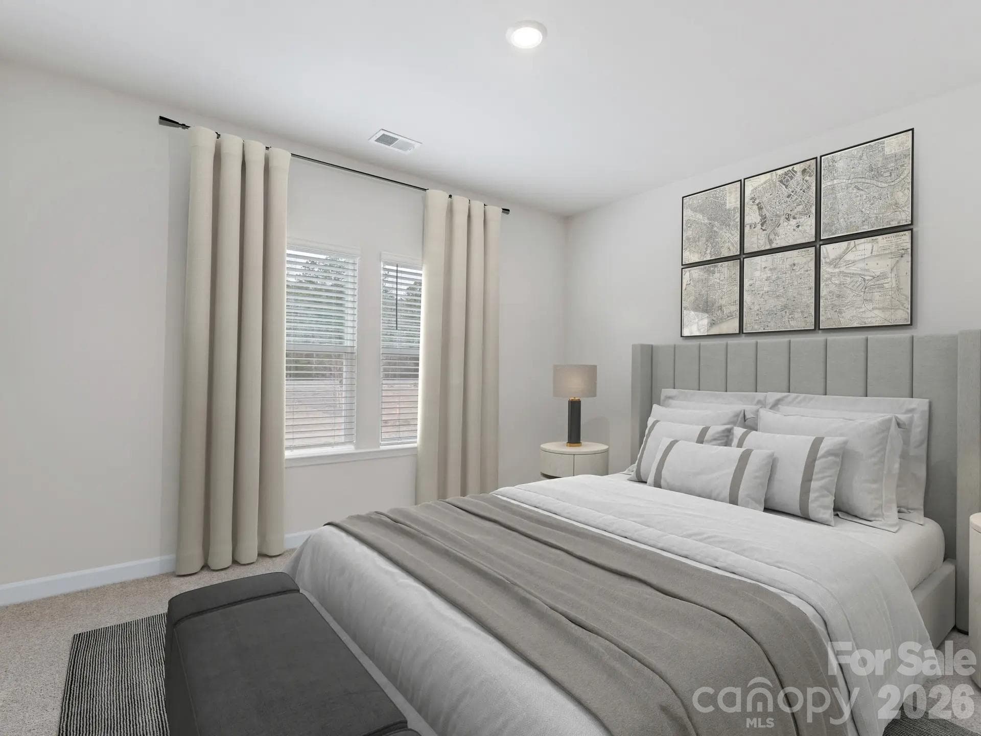Photo is not of the actual home, but is an inspirational photo of builder’s model home and may depict options, furnishings, and/or decorator features that are not included - 12523 Russellwood Lane, Charlotte