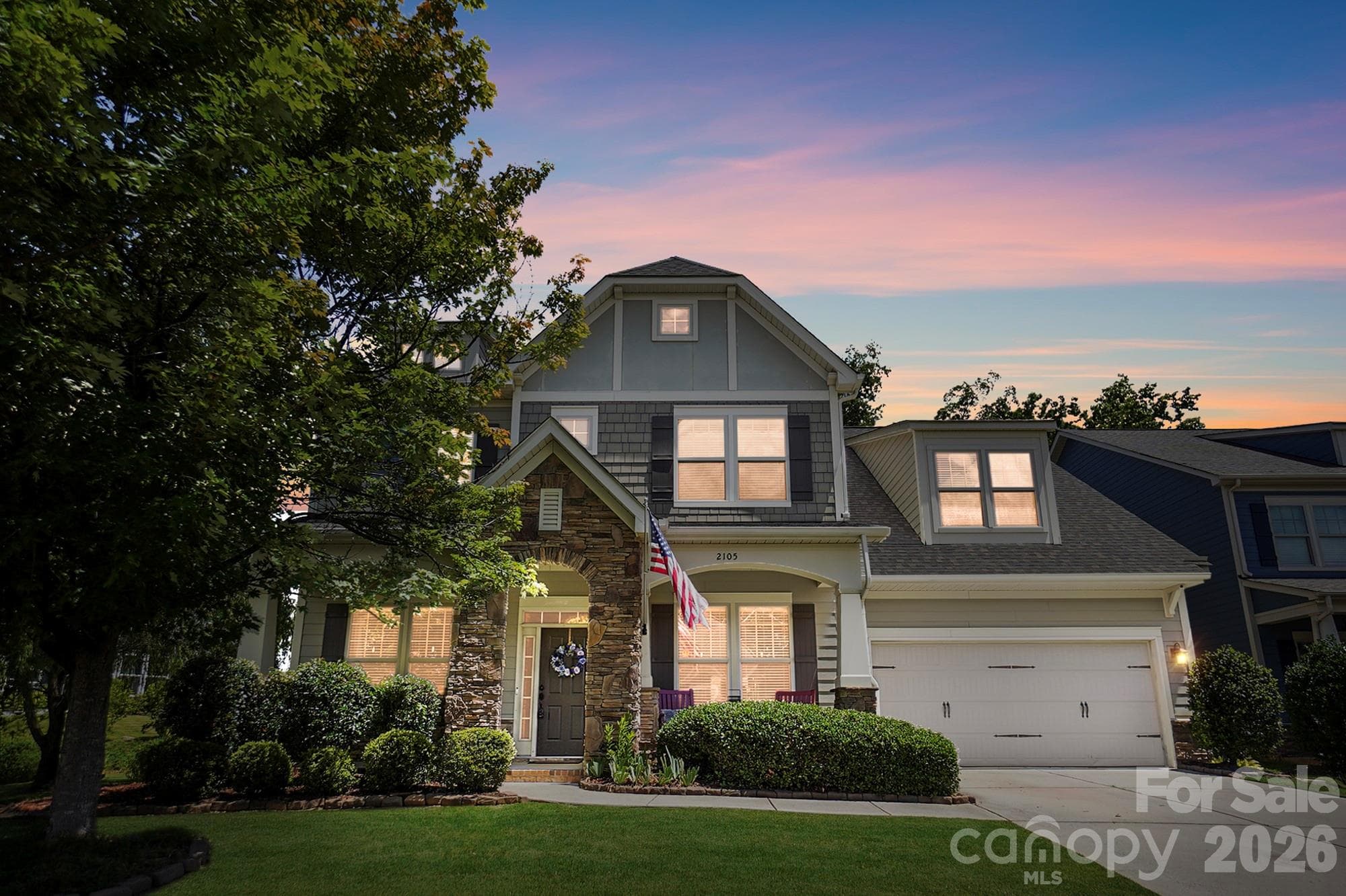 Single Family Residence at 2105 Kinder Oak Drive, Indian Trail, photo 2 of 90