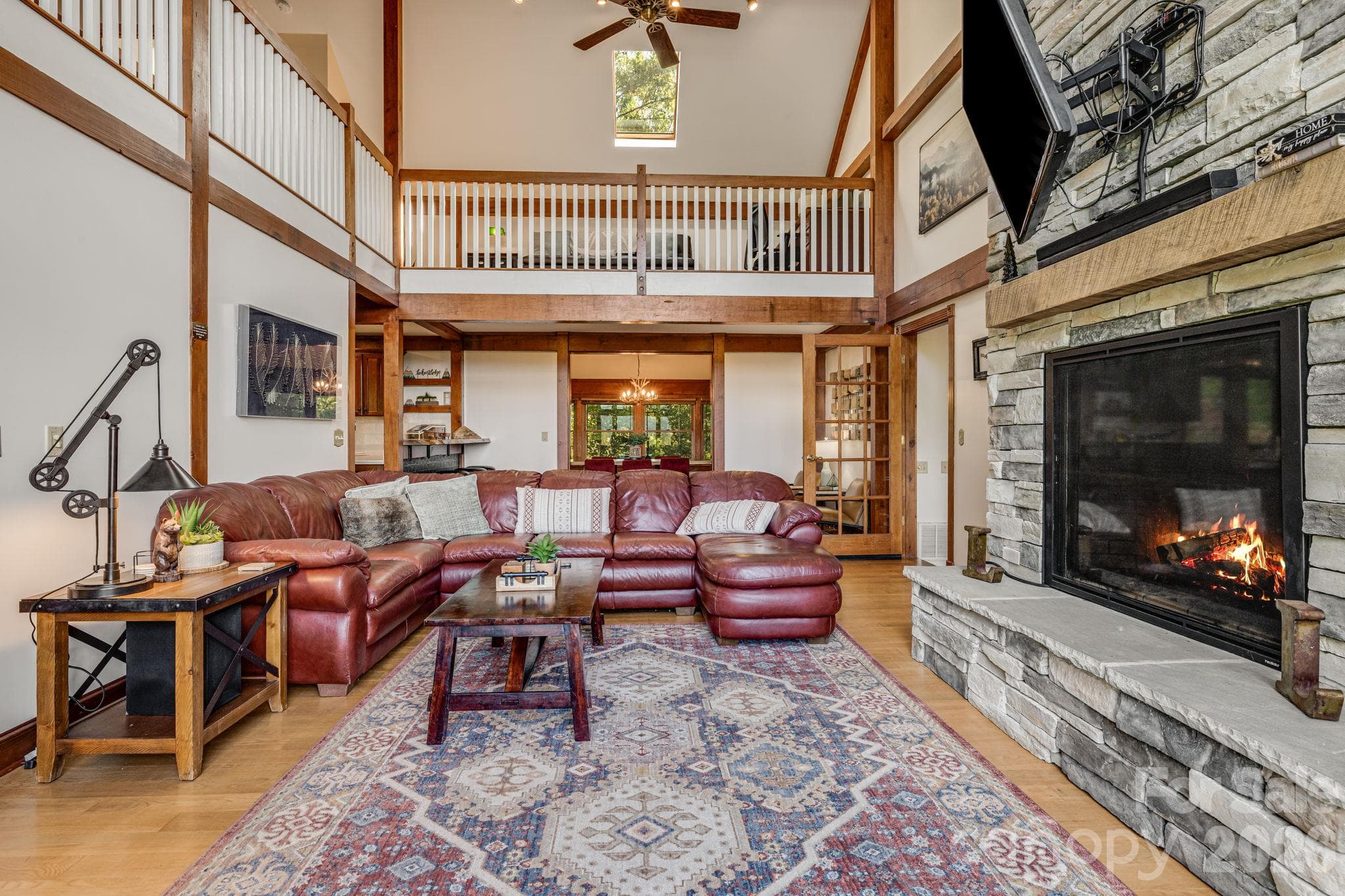 Living Room - 28 Nantahala Ridge, Bryson City