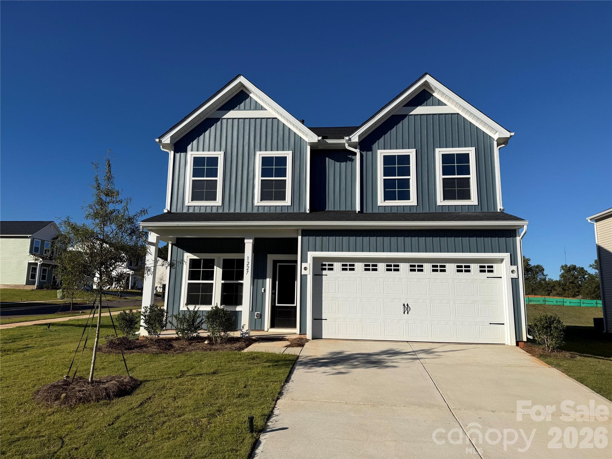 Homesite 184 features our Lancaster floor plan - 1227 Bansal Drive, Charlotte