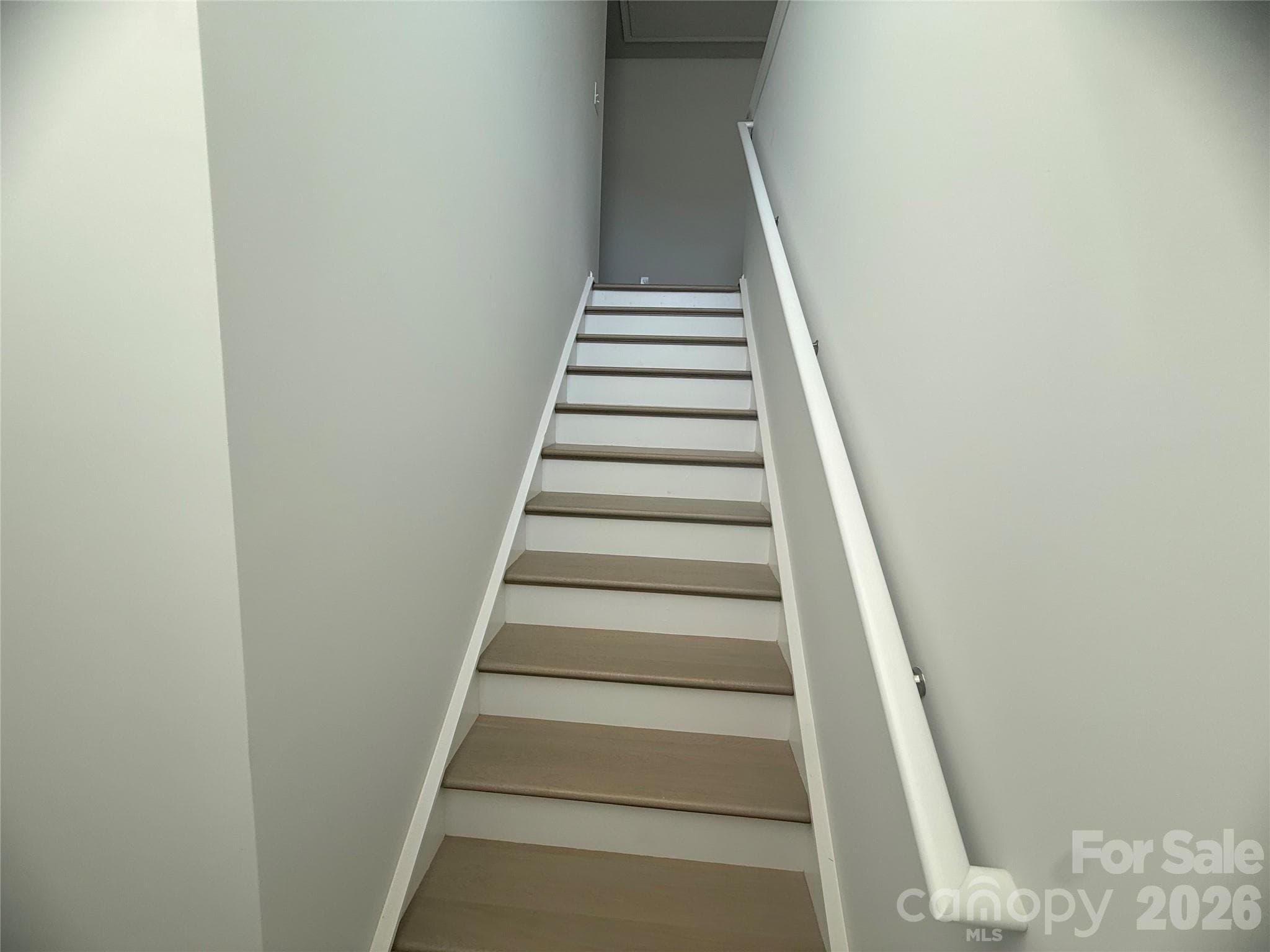 Oak Tread Stairs - 1227 Bansal Drive, Charlotte