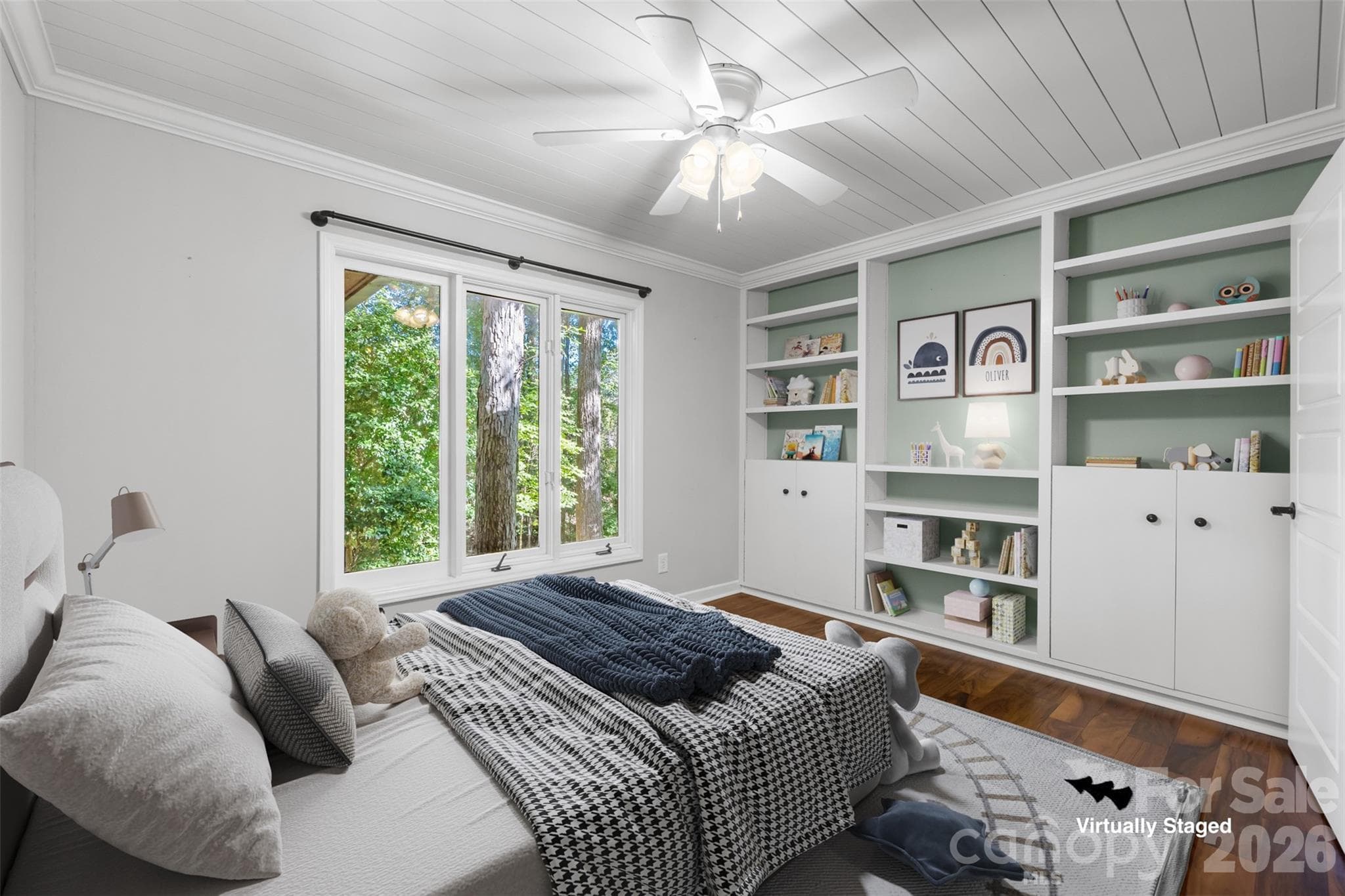 Virtually staged third bedroom - 6 Catawba Ridge Court, Clover