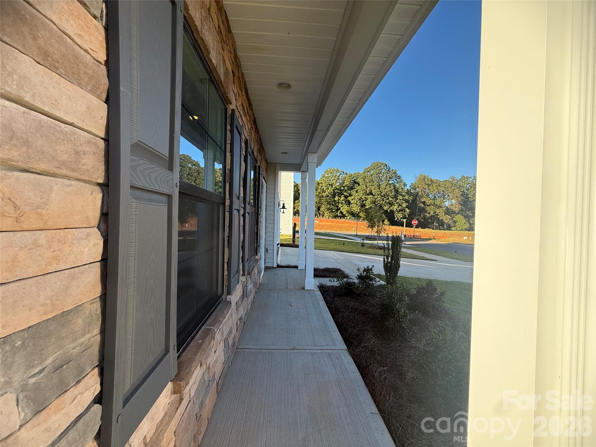Large front porch - 4021 Juno Drive, Charlotte