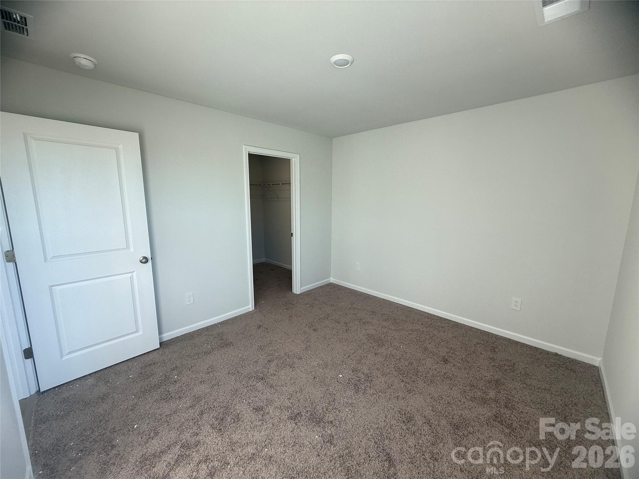Bedroom 4 with walk-in closet - 4021 Juno Drive, Charlotte