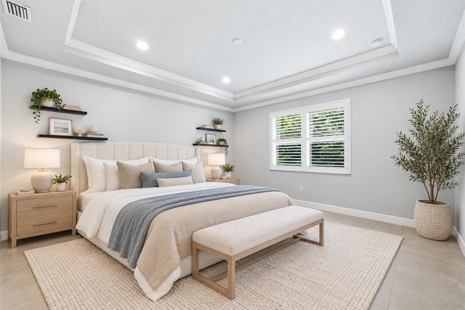 Primary Bedroom - 7717 SANDHILL LAKE DR, SARASOTA