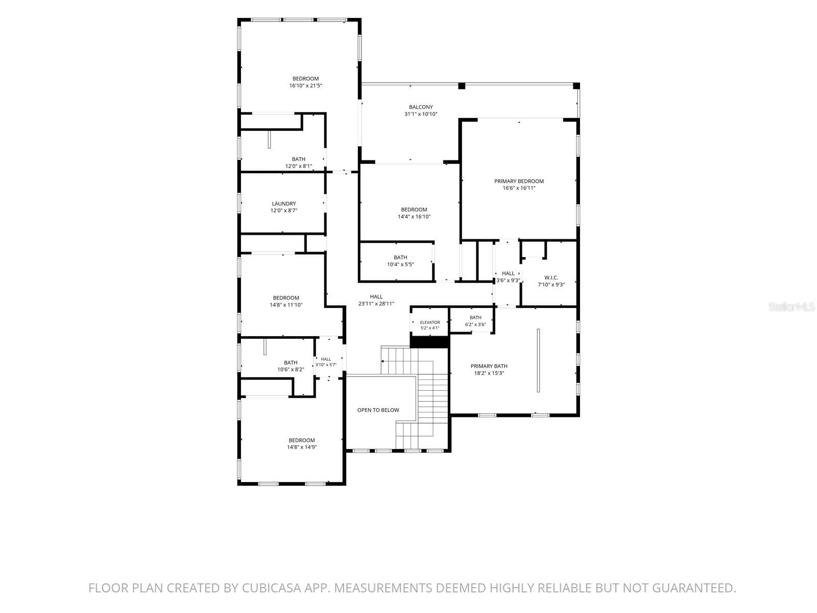 Floor Plan - Floor 3 - 271 S JULIA CIR, ST PETE BEACH