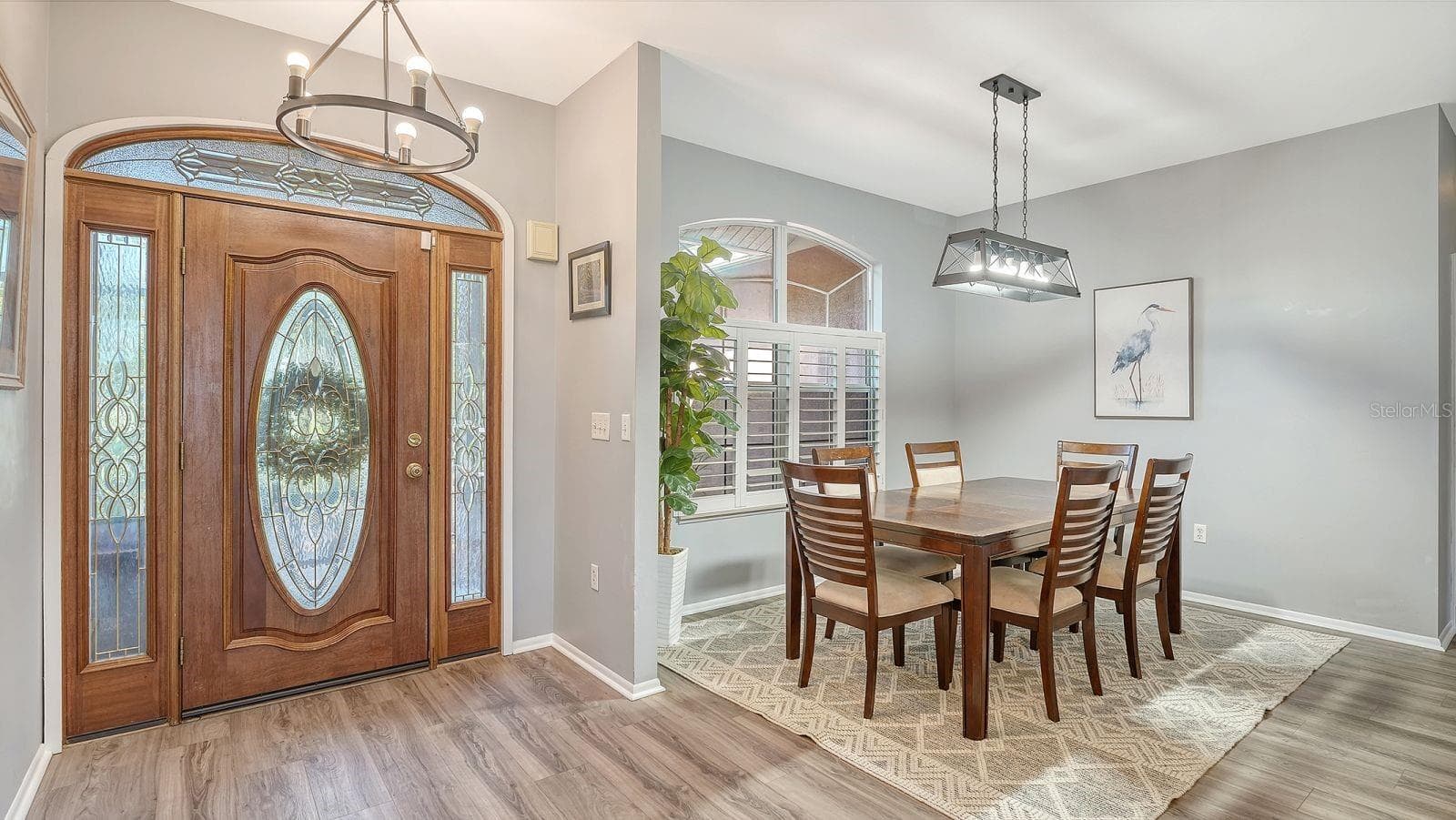 Front Entry and Formal Dining - 17618 WHITE TAIL CT, PARRISH