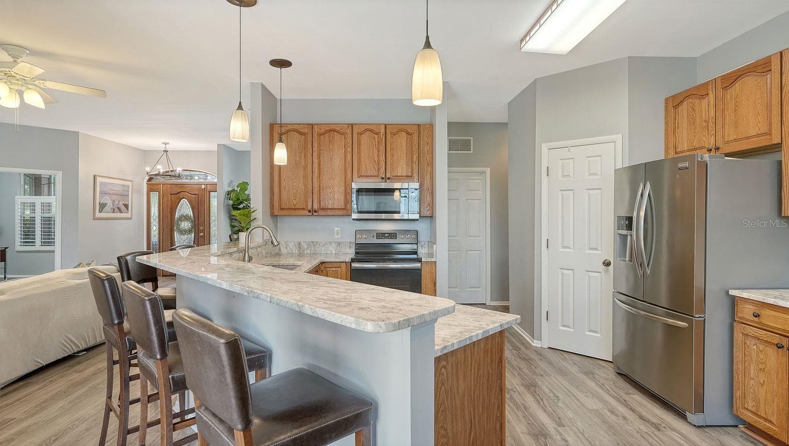 Kitchen - 17618 WHITE TAIL CT, PARRISH